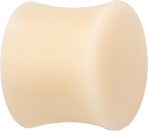 Star Piercing Flared Plug Retainer hellrosa (ohne Messing, Silikon)