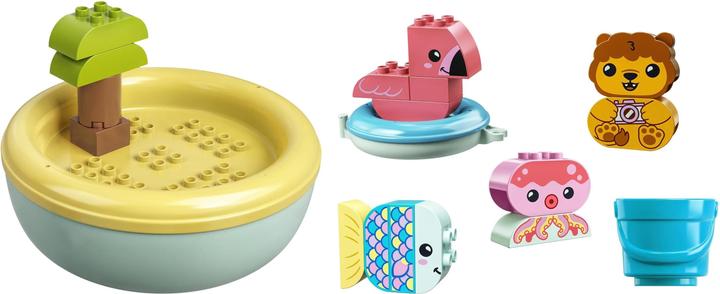 Actual product image LEGO Bathtub fun: Swimming animal island (10966)
