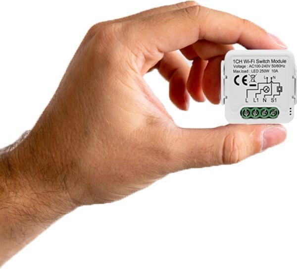 Image du produit Netplus Smart Relay Switch Module 16A 1 canal avec mesure d'énergie WLAN