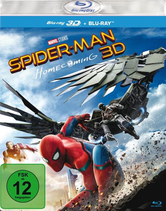 Image du produit Sony Spider-Man : Retour à la maison (Blu-ray 3D, 2017, Allemand)