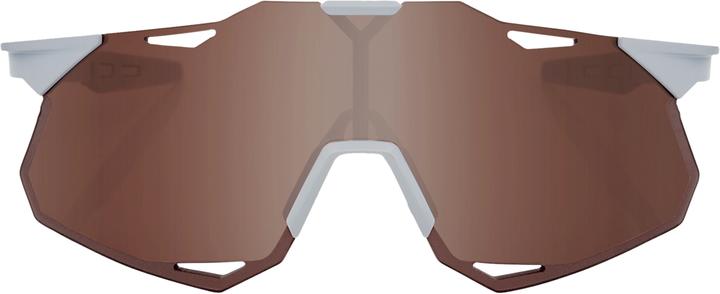 Image du produit 100% Brille Hypercraft XS Matte Stone Grey-HiPER C (Gris pierre mat, HiPER Crimson Silver Mirror)