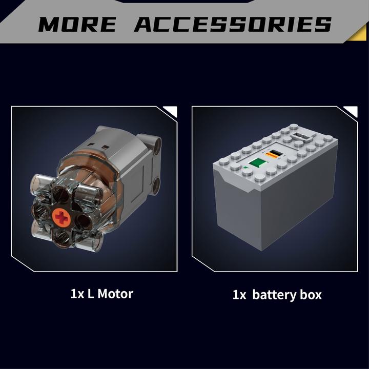Image du produit Mould King Moteur 8 cylindres en V
