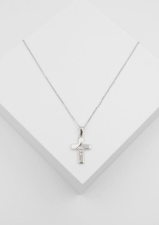 Produktbild Muau Kreuz (Weissgold)
