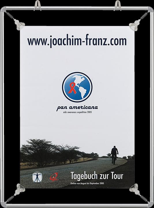 Produktbild Franken Poster-Spannrahmen (A4)