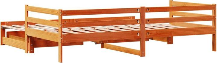 Actual product image VidaXL Extendable day bed with drawers (90 x 200 cm)