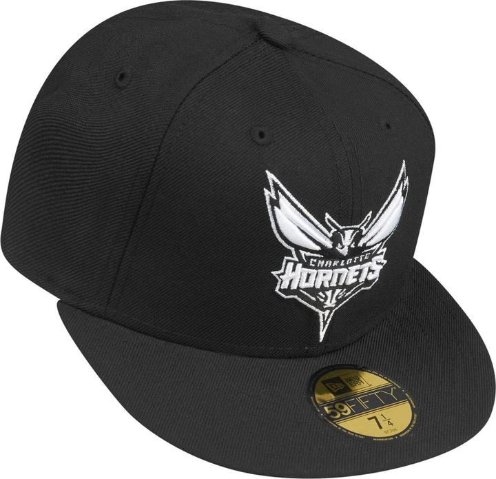 Image du produit New Era 59Fifty Fitted Cap - NBA Charlotte Hornets noir (7 5/8)