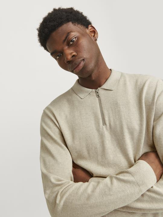 Produktbild Jack & Jones Jjeemil Knit Polo Half Zip Ls Noos (L)