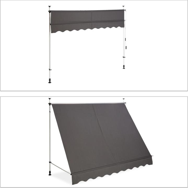 Produktbild Relaxdays Klemmmarkise (2.50 m)