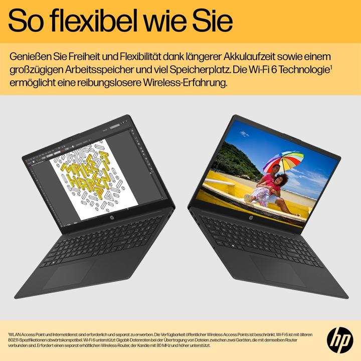 Actual product image HP 15-fc0075ng (15.60", AMD Ryzen 7 7730U, 16 GB, 1000 GB, DE)