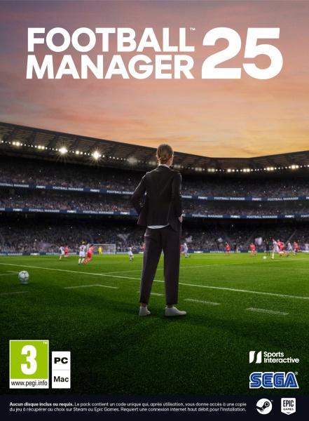 Produktbild Sega Football Manager 2025 (Windows, FR)