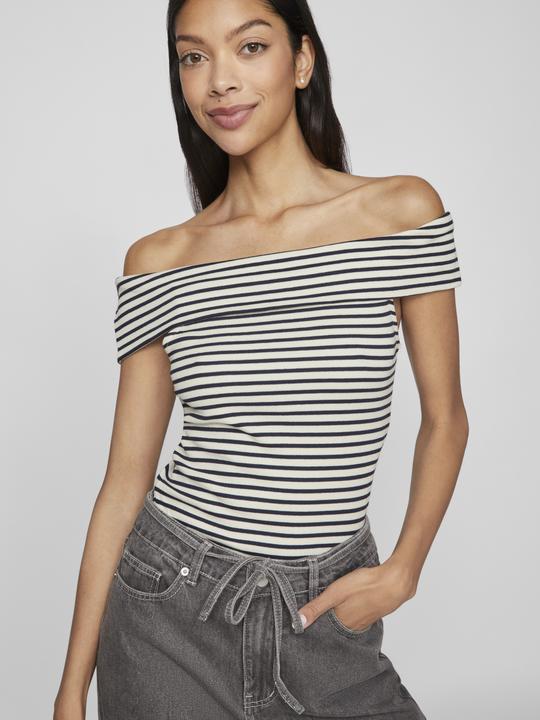Image du produit Vila Top off shoulder rayé (XS)