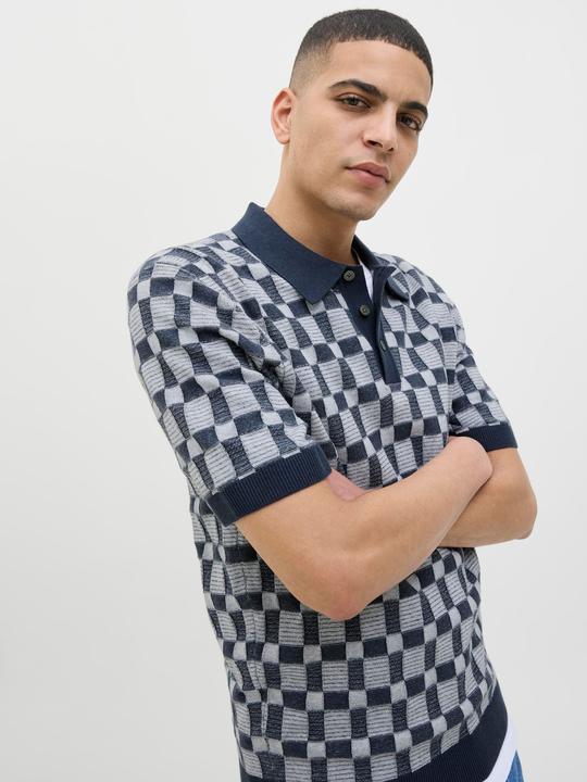 Produktbild Jack & Jones Jprkalvin Knit Polo Ss Styd Ss25 (S)