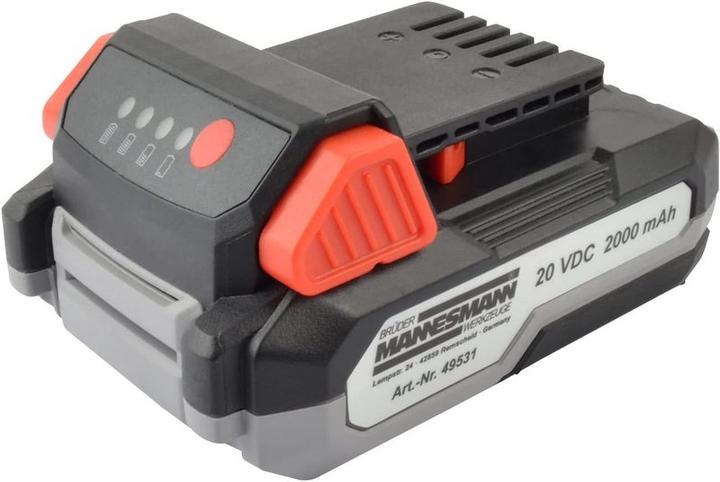 Mannesmann 20V 2.0AH battery for item M49530