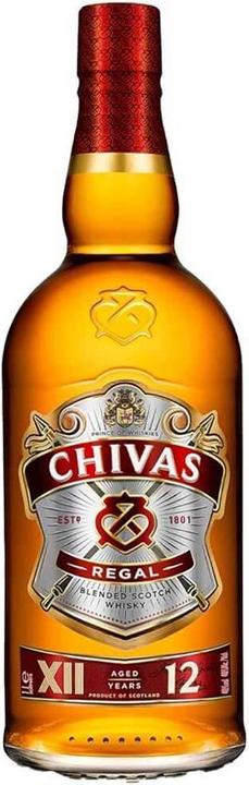 Image du produit Chivas Regal 12 ans (Scotch Whisky, Whisky mélangé, 1 x 70 cl)
