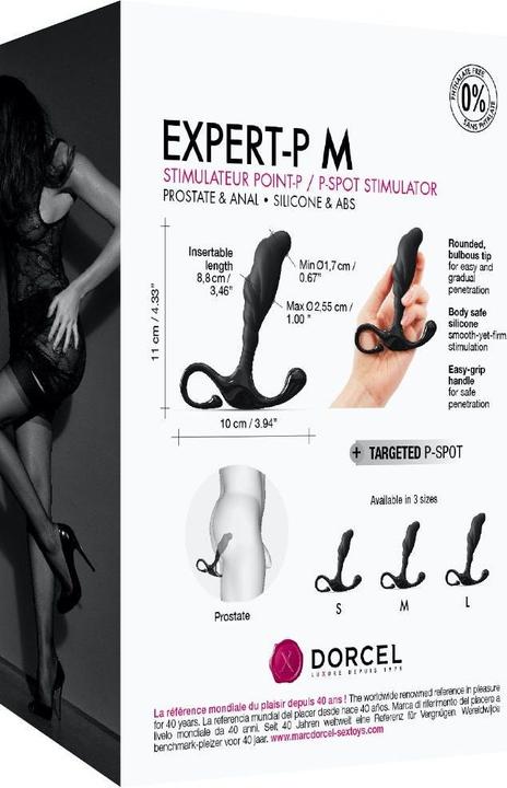 Actual product image Marc Dorcel Expert P Prostate Plug (M)