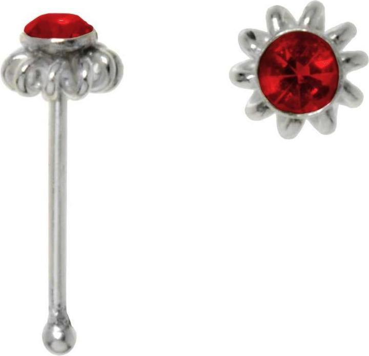 Produktbild Bijouteria Nasenpiercing (Silber 925, Kristall)