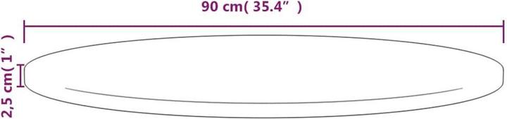 Actual product image VidaXL Skylar (90 x 2,5 cm)