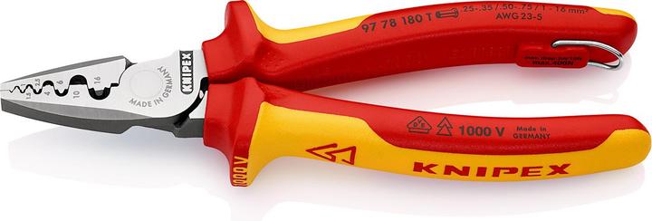 Productafbeelding Knipex Krimptang (184 mm)