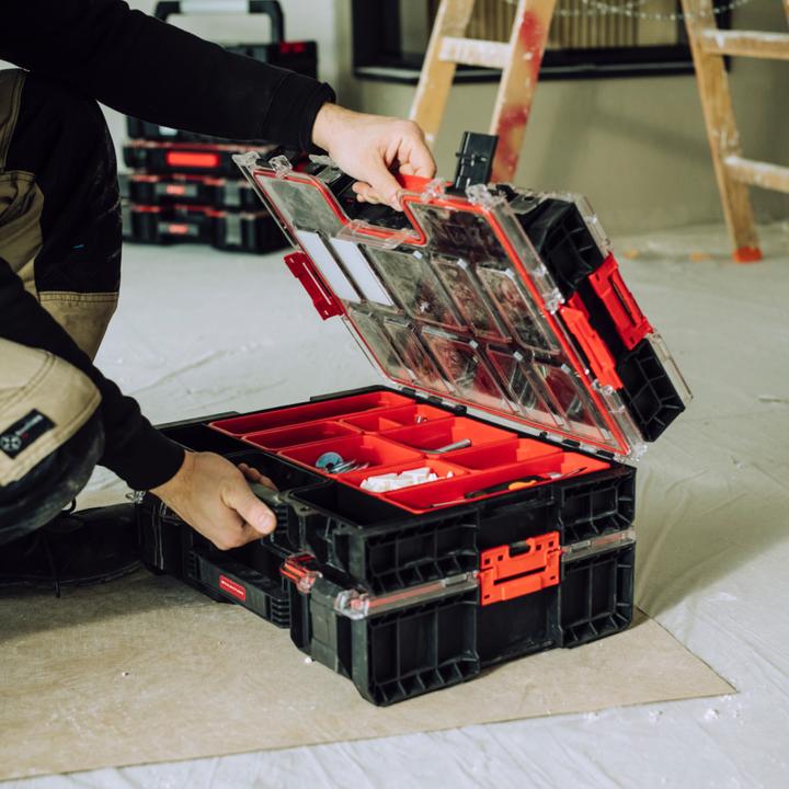 Produktbild Tool Brothers Toolbrothers RHINO L Organizer ECO Höhe L Boxen 452 x 358 x 79 mm 6 l stapelbar IP54