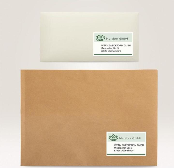 Image du produit Avery Étiquettes universelles 105 x 48 mm, 10 feuilles