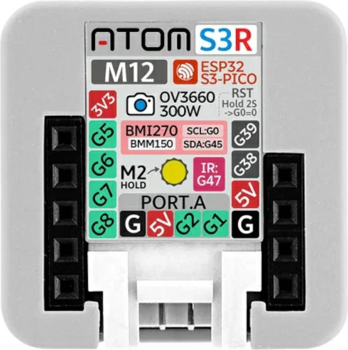 Image du produit M5Stack Kit de caméra AtomS3R M12 8MB PSRAM