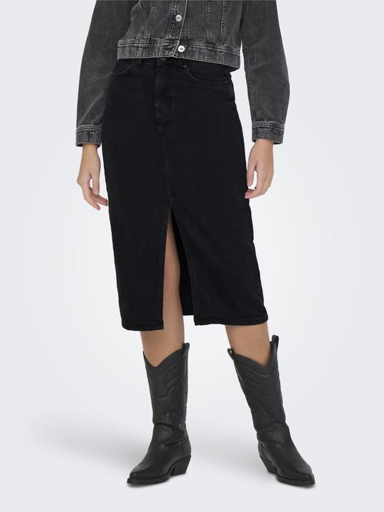 Actual product image Only Midi skirt Denim skirt (XL)
