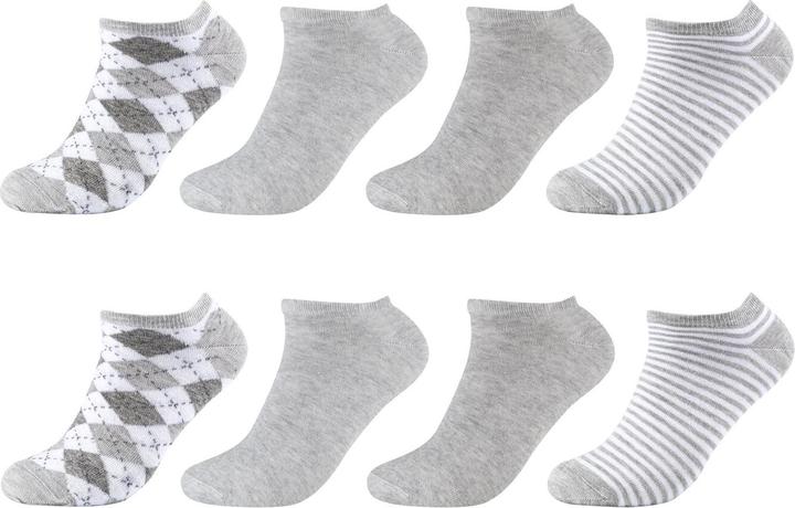 Immagine prodotto S.Oliver Sneaker unisex con motivo essenziale 8p (confezione da 8, 43, 46)