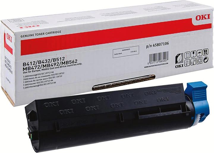 Produktbild OKI 45807106 (BK)