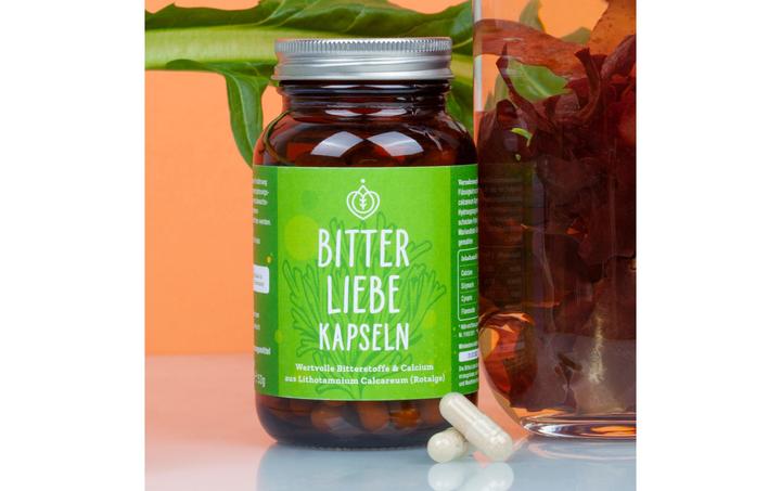Produktbild Bitterliebe Wertvolle Bitterstoffe (90 Stück, Kapseln, 206 g)