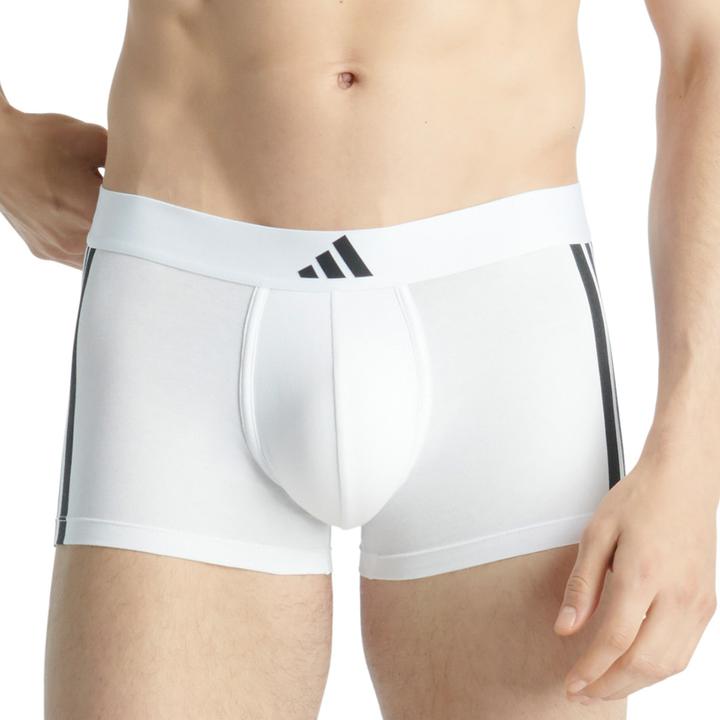 Produktbild adidas 4er Pack Active Flex Cotton 3 Stripes Retro Short / Pant (L, 4er Pack)