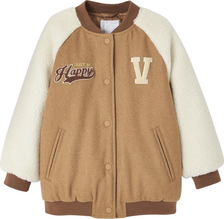 Produktbild Vertbaudet Mädchen Collegejacke, Materialmix (116)