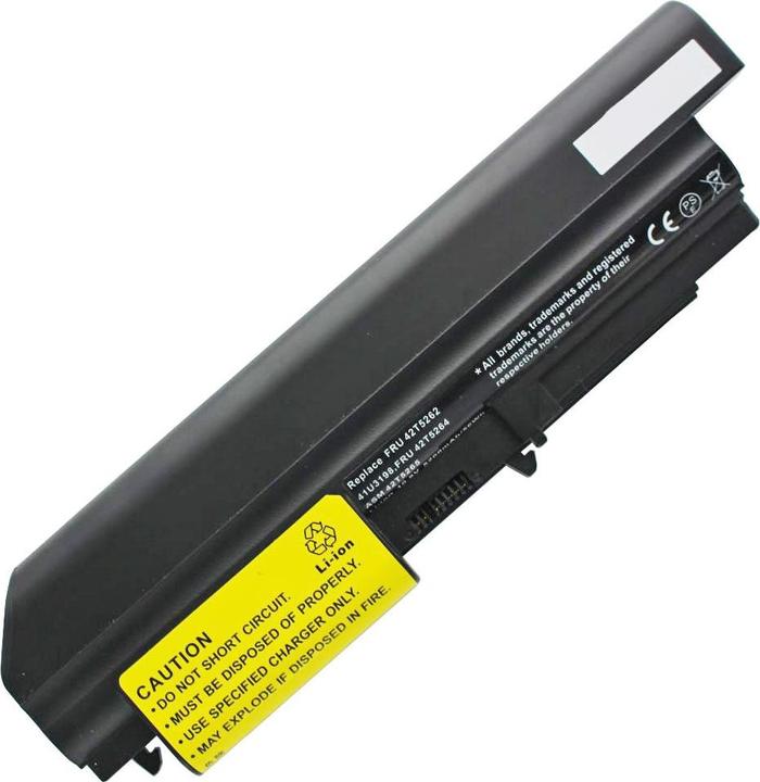 Produktbild Lenovo Akku Thinkpad R61 Serie, R400 Serie, T61 Serie (6 Zellen, 5200 mAh)