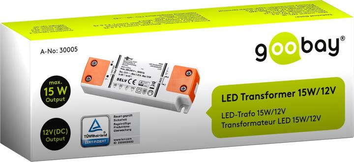 Produktbild Goobay LED-Trafo
