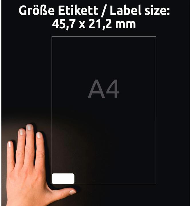 Actual product image Avery weatherproof labels