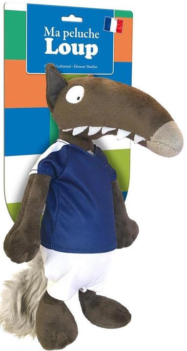 Produktbild Ma peluche Loup footballeur (17 cm)