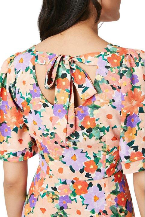 Produktbild Dorothy Perkins Midikleid Schleife Engelsärmel (38 D)