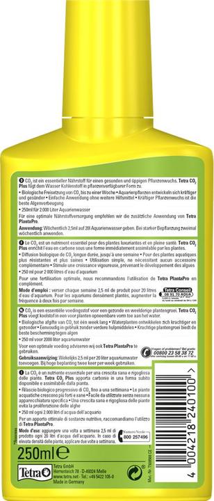Produktbild Tetra CO2 Plus (Wasseraufbereitung Aquarium)
