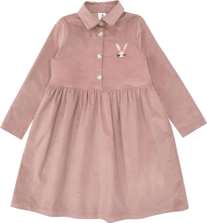 Produktbild Hebe Kleid aus Cord mit Kaninchenstickerei (104)