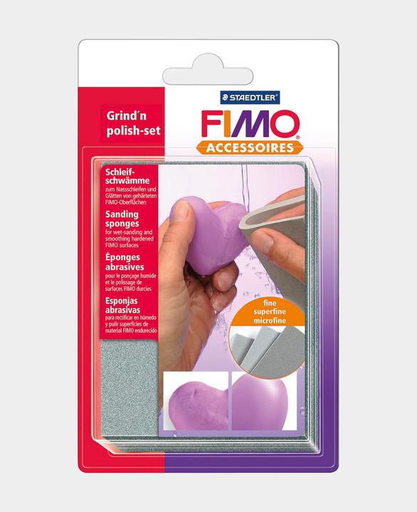 Immagine prodotto Fimo Soft - Set di spugne di levigatura
