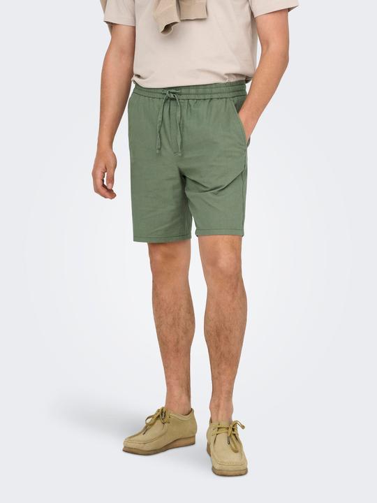 Produktbild Only & Sons Onslinus 0007 Cot Lin Shorts Noos (M)