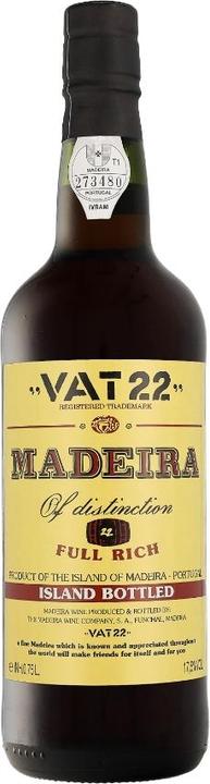 Image du produit Vat 22 Madère (1 x 75 cl)