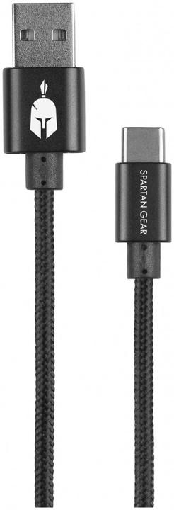 Actual product image Spartan Gear Double Sided USB Cable Type C 2m (Charging Cable Compatible with Playstation 5, Xbox Se