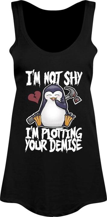 Produktbild Psycho Penguin Tanktop I'm Not Shy (36 D)