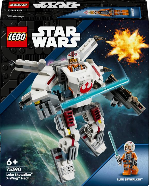 Actual product image LEGO Luke Skywalker's X-Wing Mech (75390, LEGO Star Wars)