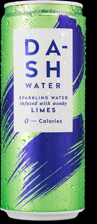 Image du produit Dash Water Eau pétillante au citron vert (12 x 33 cl)