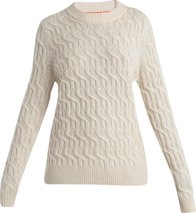 Icebreaker Women's Cable Knit Crewe Sweater (M)
