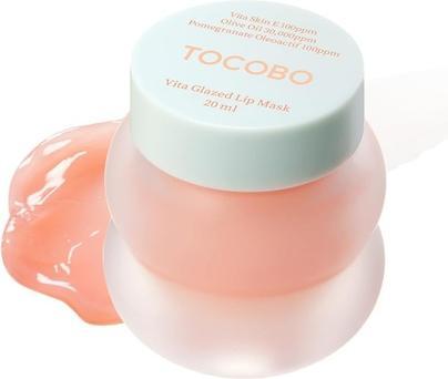 Image du produit Tocobo Vita Glazed Lip Mask 20ml Soin hydratant de nuit pour les lèvres (Baume, 20 ml)