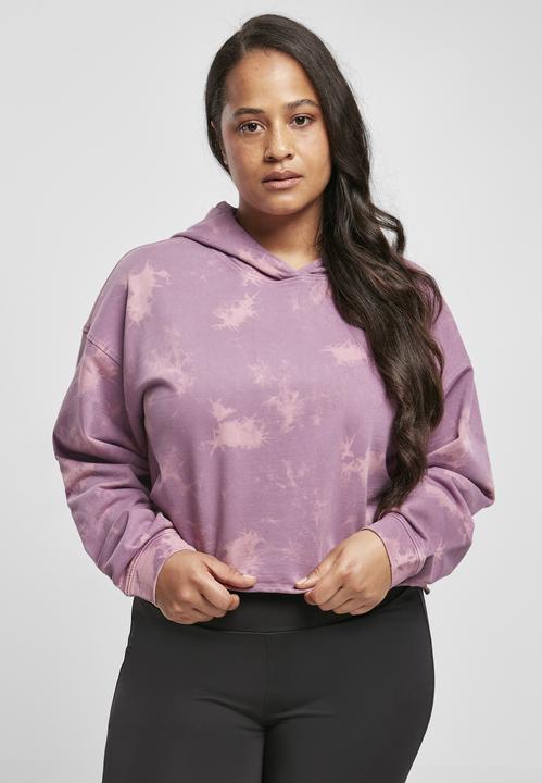 Image du produit Urban Classics Sweat à capuche femme surdimensionné court bleaché (L)