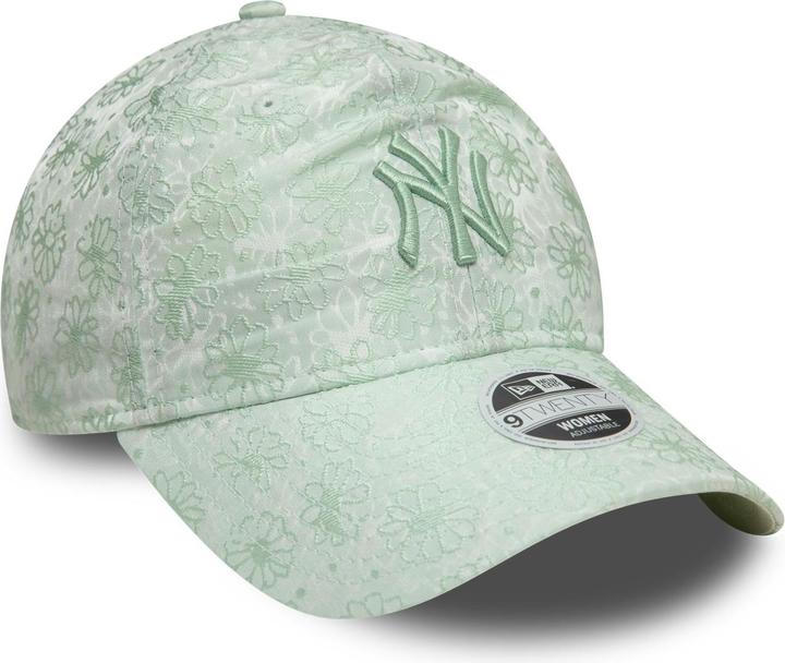 New Era 9Twenty Damen Cap - Floral New York Yankees Green