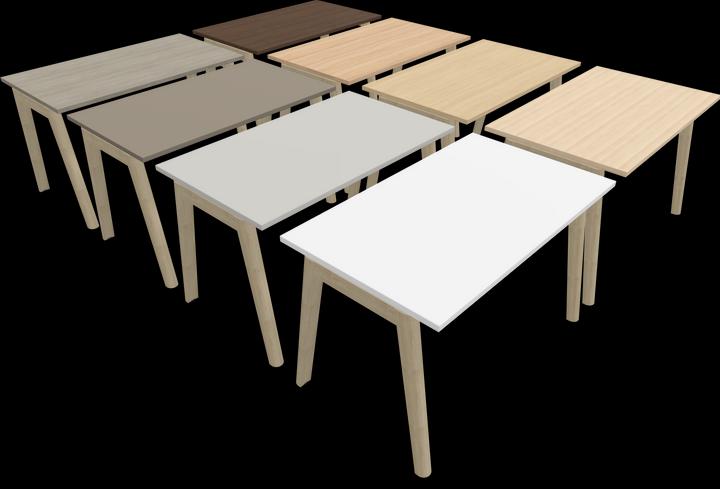 Actual product image Narbutas Nova Wood desk (1200 x 700 x 740 mm)